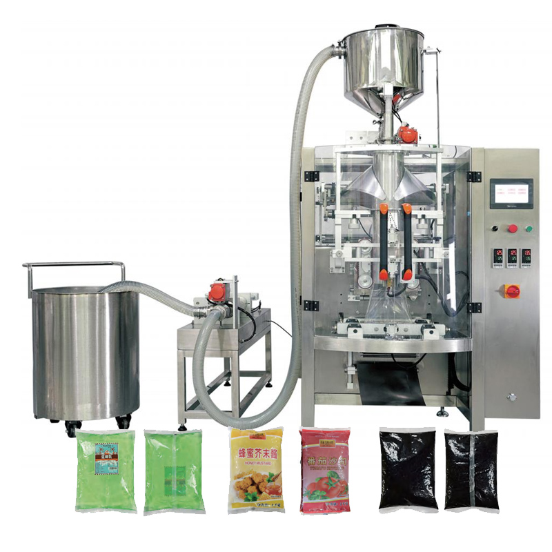 Big Volume Bag Liquid Packing Machine for Tomato Beef Sauce Made in Vietnam