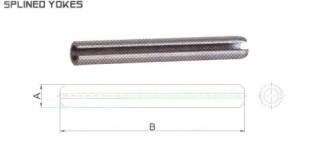 Vietnam Splined Shaft PTO Steel C45 Hollow Drive Steering Propeller Forging Spindle Collar Aluminum Reducer Linear
