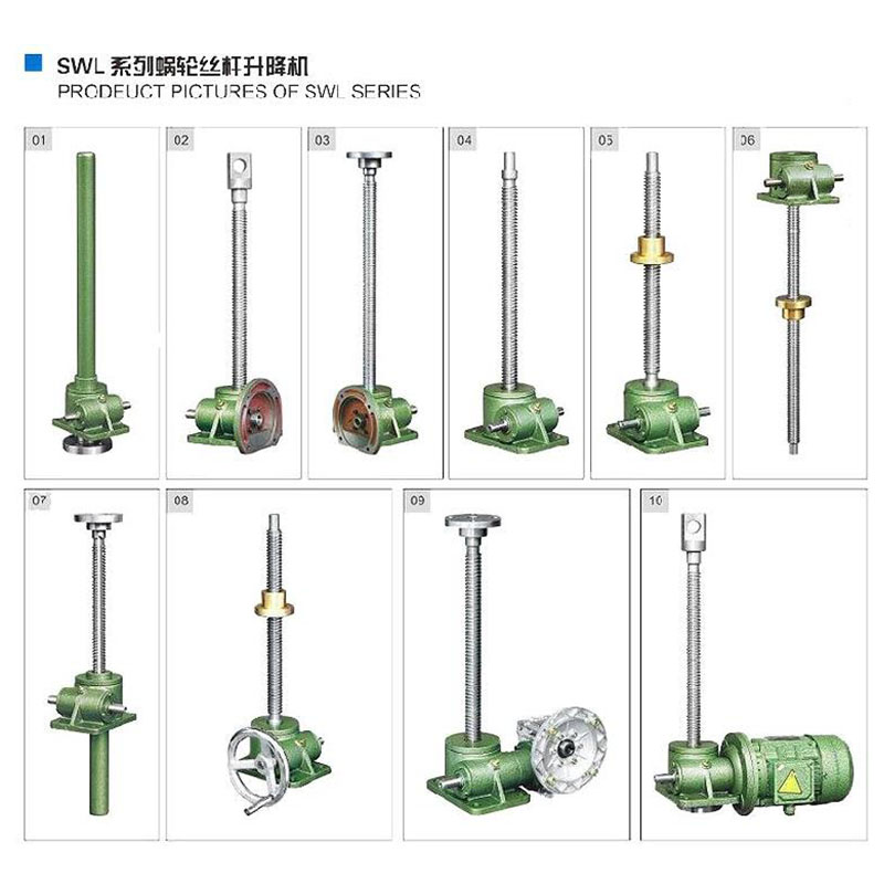 SWL Series Worm Ball Screw Jack