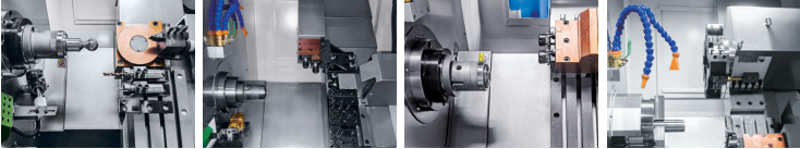 G Series Vertical CNC Lathe Gang Tool Made in Vietnam with Fanuc Control System 220v Twin Spindles