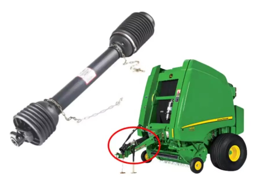 PTO Shaft for Round Balers Tariff-free Made in Vietnam