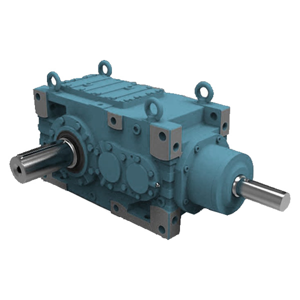 Customizable ODM Industrial Gearbox with Hardened Casting Iron MC Series Parallel Shaft Featuring Hardened Helical Gears