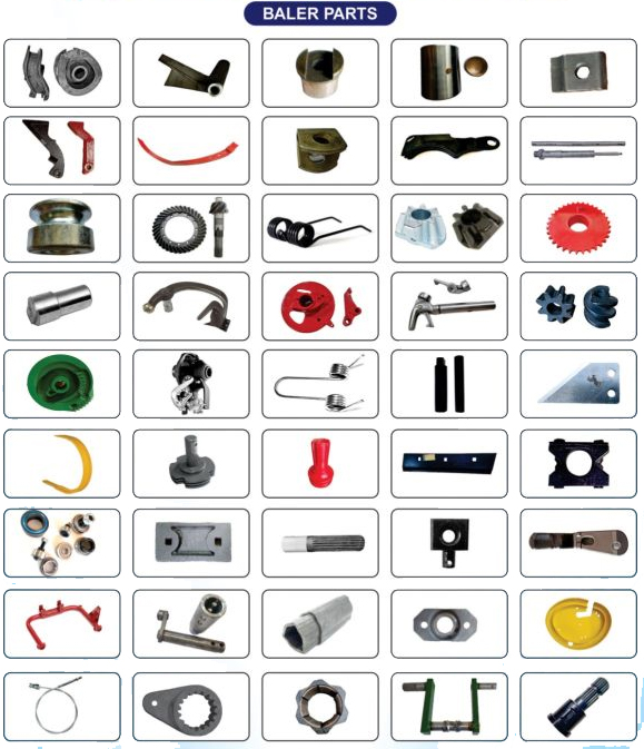 Tariff-Free New Agricultural Machinery Spare Parts 12.57.101 Yoke Shaft for Balers and Harvesters for Farms