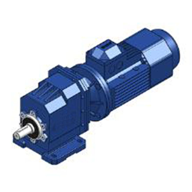 BRC Series Shaft Input Foot-mounted BRC01..P Series Helical Gear Reducer With Motor