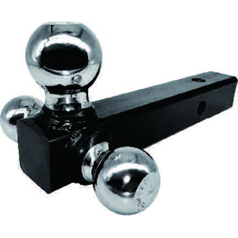 Vietnam Factory 1BJY-HM-30 Chrome Ball Multi-Ball Mount with Clevis Hook New Condition Accessories for Trailers up to 5000lbs