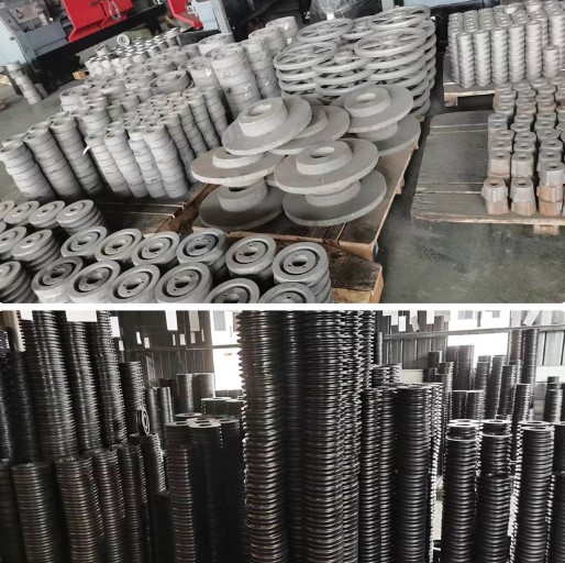 Vietnam Size SPA SPB SPZ Sheave Wheel Tension Double Groove Cast Iron Conveyor Motor V Belt Pulley With Taper Bush