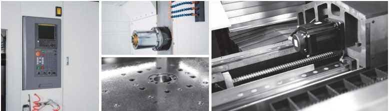 Semi-Closed Loop Control Horizontal Machining Center Cutting Metal Working Machine With One Pallet CNC Lathe Made in Vietnam