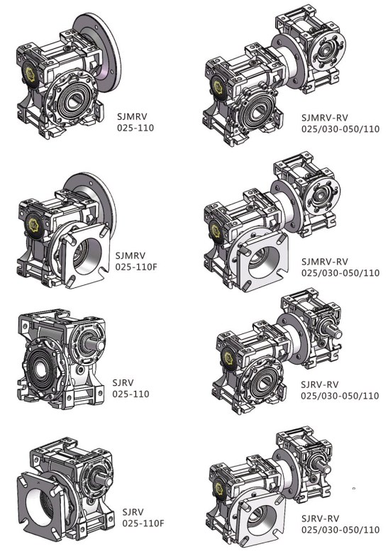 Tariff-free MRV090 Worm Drive Wheel Gear Reduction Motor Speed Reducer Gearbox Manufacturers