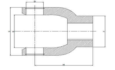 Auto Part Cardan Yoke 3-3-1481KX Series 1410 Tariff-free Made in Vietnam