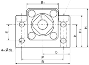 BK Series Flange Nut Mount Bracket for Ball Screw Router BK10 BK12 BK15 BK17 BK20 BK25 BK30 BK35 BK40 Tariff-free