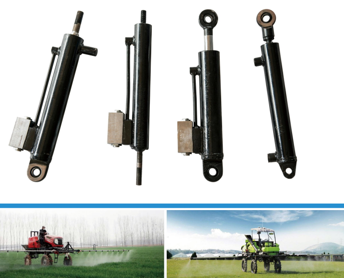 Vietnam Factory HSG80/50*210-510 Shock Absorbe Hydraulic Cylinder for Spray Machine Plant Protection Orchard Dry Field