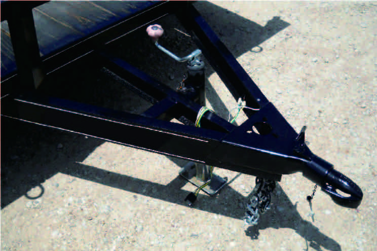 Tariff-free 1BJY-TB-01 Parts and Accessories Capacity 5000LBS A-Frame Trailer Coupler With Ball Size 2 Inch