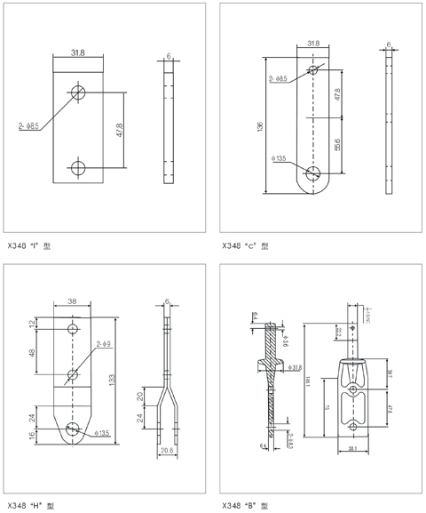 Tariff-free X348 X458 X678 Drop Forged Rivet-less Overhead Conveyor Chain for Grain Machines Made in Vietnam