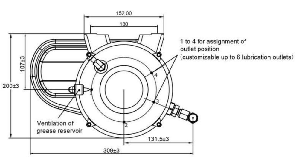 Vietnam Electric / Rotating Drive Piston Oil Lubrication Pump for MAS-CHIO TRO-TTER 125 Round Baler Replacement of 10138503/AZU