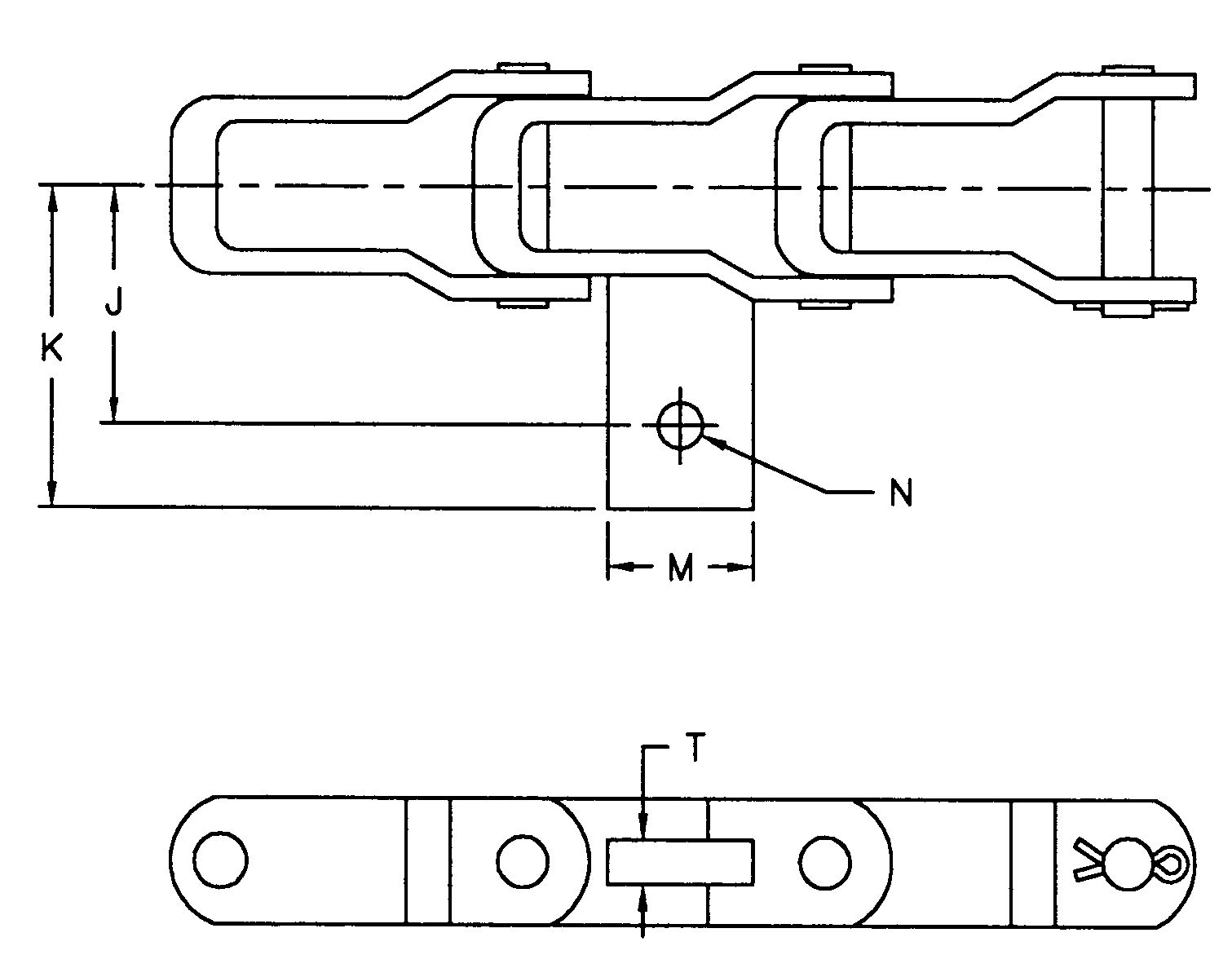 Unique Design Hot Sale AL662 AL667H AL667X AL667XH AL88XH Agricultural Steel Pintle Chain With AES Attachment Made in Vietnam