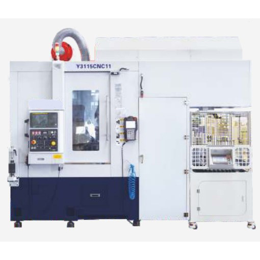 Y3115CNC11 4 Module CNC Gear Hobbing Machine With Integrated Chamfering Unit Vietnam Manufactory