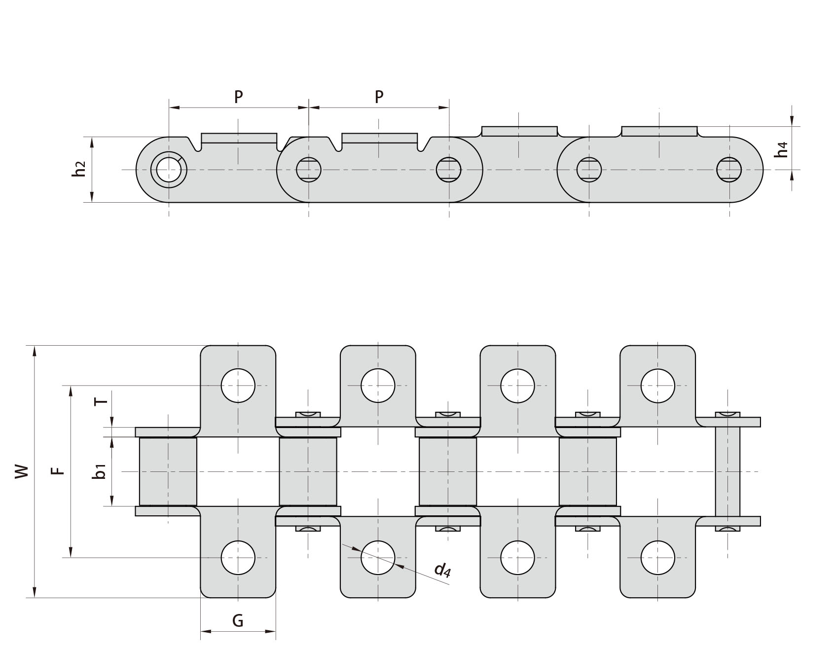 CA550K11 CA550K1F8 CA550K17 CA550K20 CA550K22 CA620K1F2 Agricultural Steel Conveyor Roller Chains Made in Vietnam