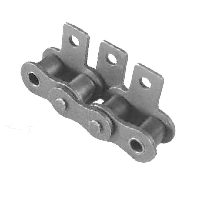 Tariff-free Ansi Standard Straight One Hole Side M-35 SA-1 Attachment Roller Chain Made in Vietnam