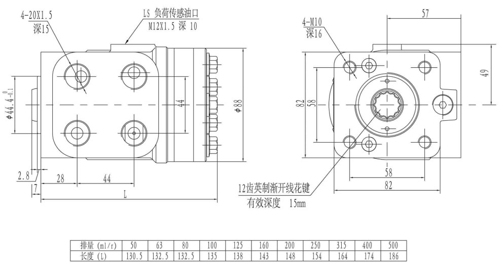 Vietnam Factory Integral S60 Series SCU Hydraulic Steering Control Unit Tariff-free
