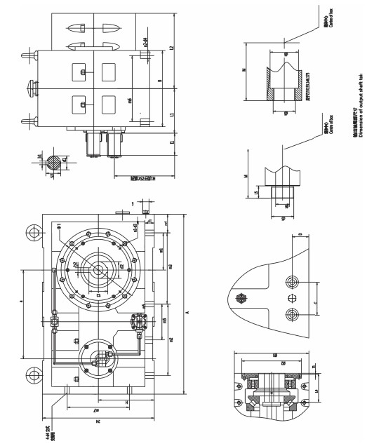 Tariff-free ZLYJ112 Speed Reduction Single Twin Screw Plastic Extruder Reducer Helical Gearbox