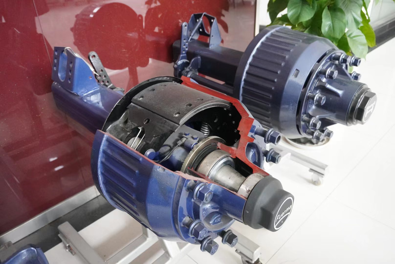 FANGD2F6 FANGD1.5F5 FANGD1F6 FANGD0.5F5 Trailer Straight Axle With Electric Brake Made in Vietnam