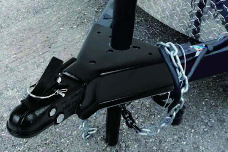 Vietnam Factory Capacity 15000LBS 1BJY-TC-42B Parts and Accessories A-Frame Trailer Coupler With Ball Size 2-5/16 Inch