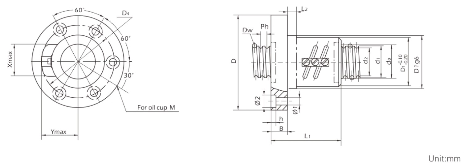 Durable and Set CBT Series C5 Milled Ball Screw Made in Vietnam Tariff-free