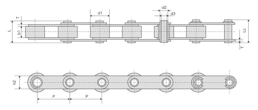 Tariff-free Transmission Stainless Steel Sprockets and Hollow Pin Chains Made in Vietnam