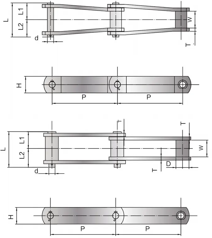 Tariff-free Good Quality Stainless Steel Sewage Treatment Chain and Sprockets for Wholesale Made in Vietnam