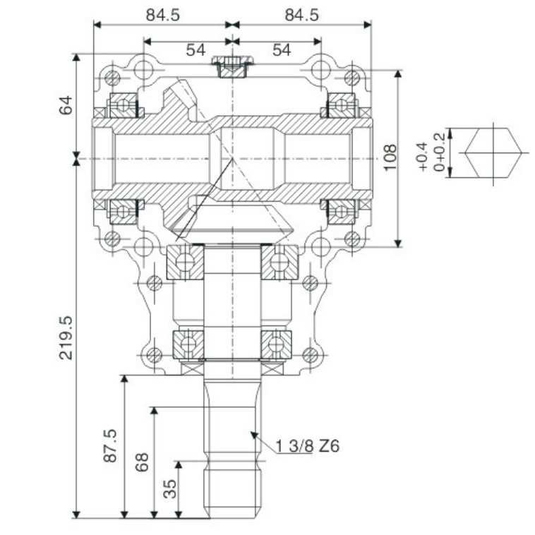 Vietnam EP-01-674 Promotional Various Gearbox Aluminum Box Series for Agricultural Tariff-free