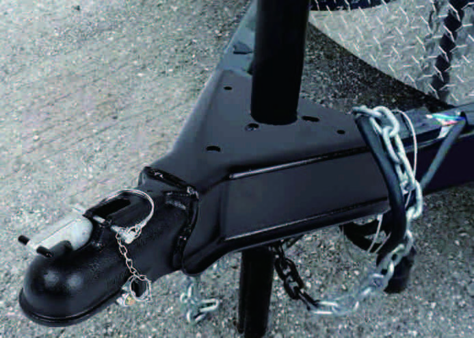 1BJY-TC-46B Parts and Accessories Capacity 15000LBS A-Frame Trailer Coupler With Ball Size 2-5/16 Inch Tariff-free