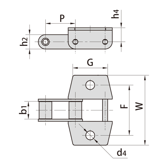 Tariff-free S Type S52F2 S52F7 S52F12 Steel Agricultural Conveyor S52 Roller Chain With F2 F7 F12 Attactment Made in Vietnam