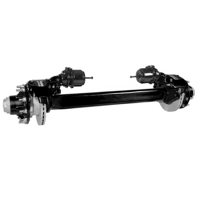 Agricultural Heavy Duty 3500lb-7000lbs Torsion Straight Truck Trailer Axle With Disc Brake Dump Germany America Type Tariff-free