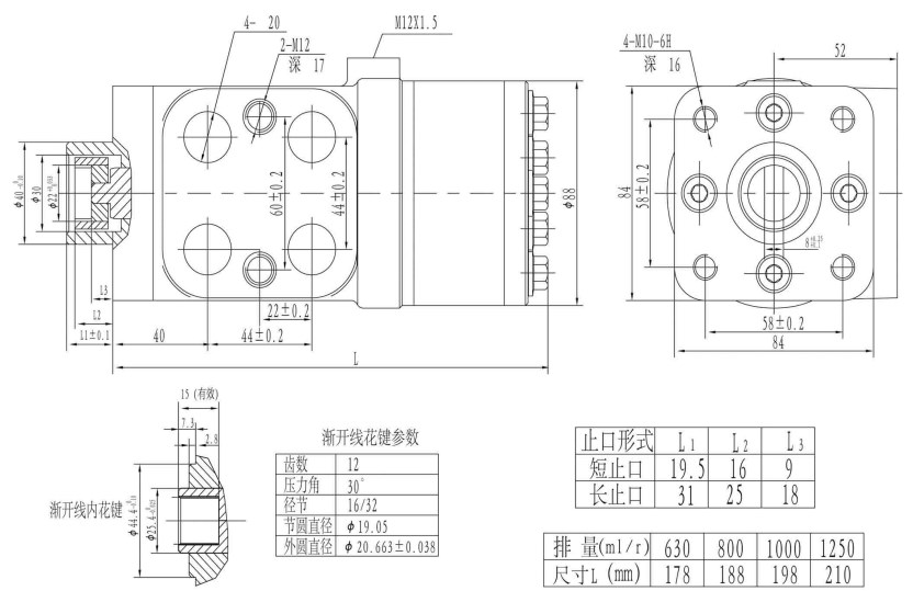 Vietnam Factory Flow Amplifying S45 Series SCU Hydraulic Steering Control Unit for Heavy Engineering Vehicles Tariff-free