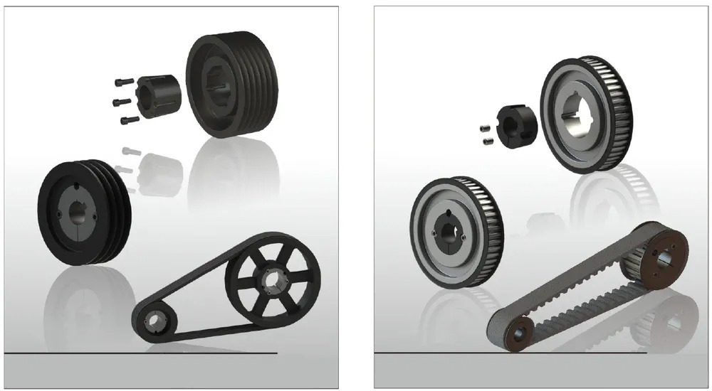 Vietnam Factory Attractive Price New Type American Standard 5C Series Cast Iron QD Sheaves for C Belts Tariff-free