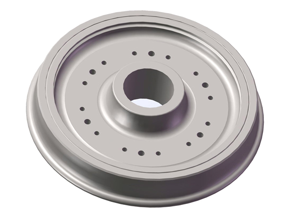840B Series CL60 Metro Wheels for Subway Rail Transit Tariff-free