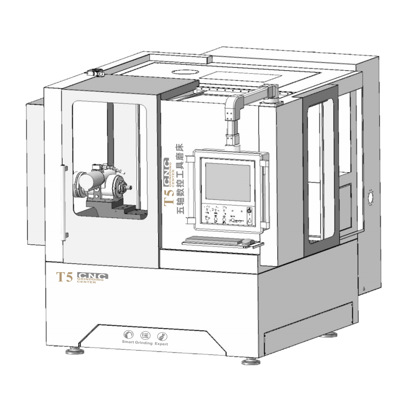 T5 MX5 5 Axis Vertical CNC Lathe Machining Center New Condition 220V Twin Fanuc Metal Cutter Machine Tool Grinder Made Vietnam
