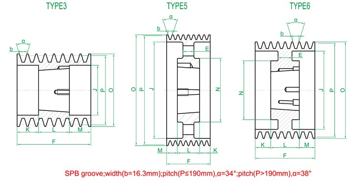 Vietnam Factory Cast Iron SPB 8 Grooves V-Belt Motor Pulley Air Compressor with OEM Customization Tariff-Free