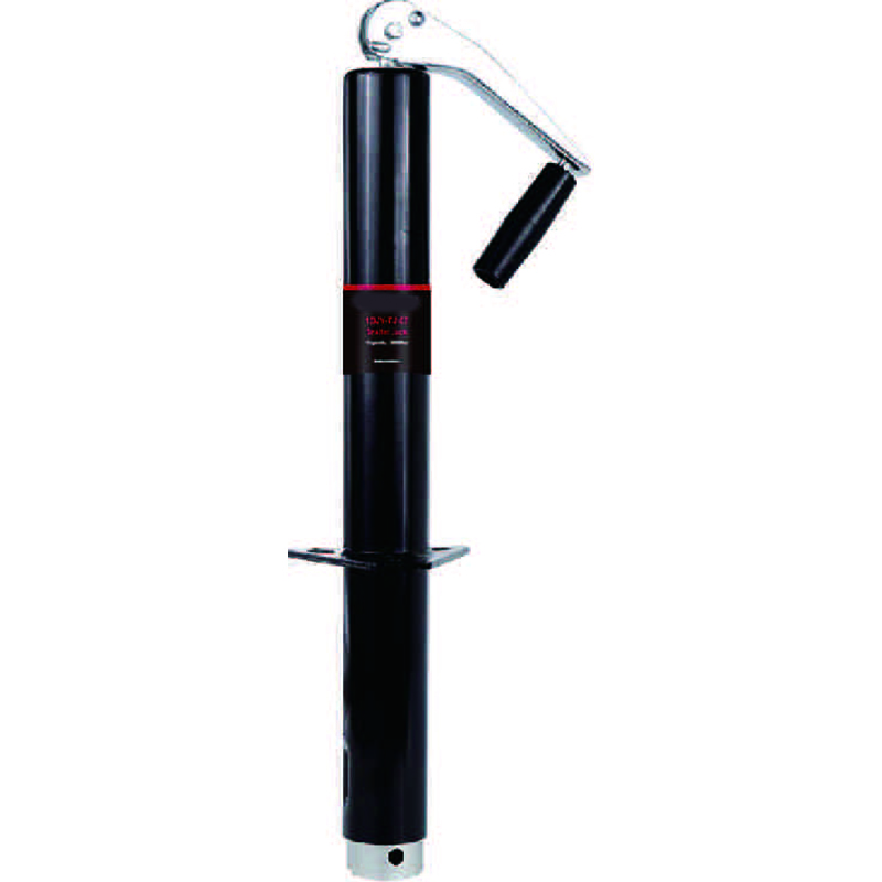 1BJY-TJ-07FT Top Wind Round A-Frame Trailer Jack Base Capacity 2000LBS Tariff-Free Condition New