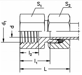 Vietnam Factory Durable Using Various Cylinder Parts Parker Female Connector-GAI-M Hydraulic Fitting Tariff-free