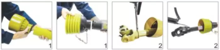 Vietnam T Series PTO Drive Shaft OEM Triangular Tube Farm Industries New Flexible Structure Steel Gear Motor Gearbox Core