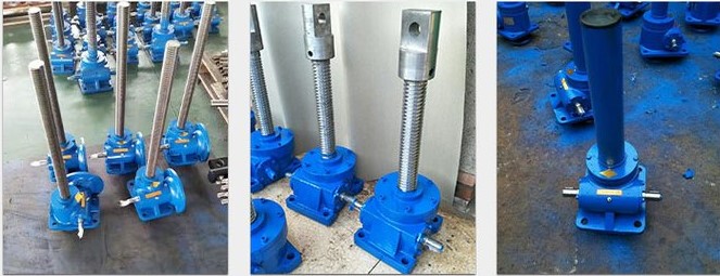 Vietnam Ball Thread Rod Mechanical Hydraulic Lift Elevator Scaffolding Gearbox Worm Gear Screw Jack for Construction Jump Form