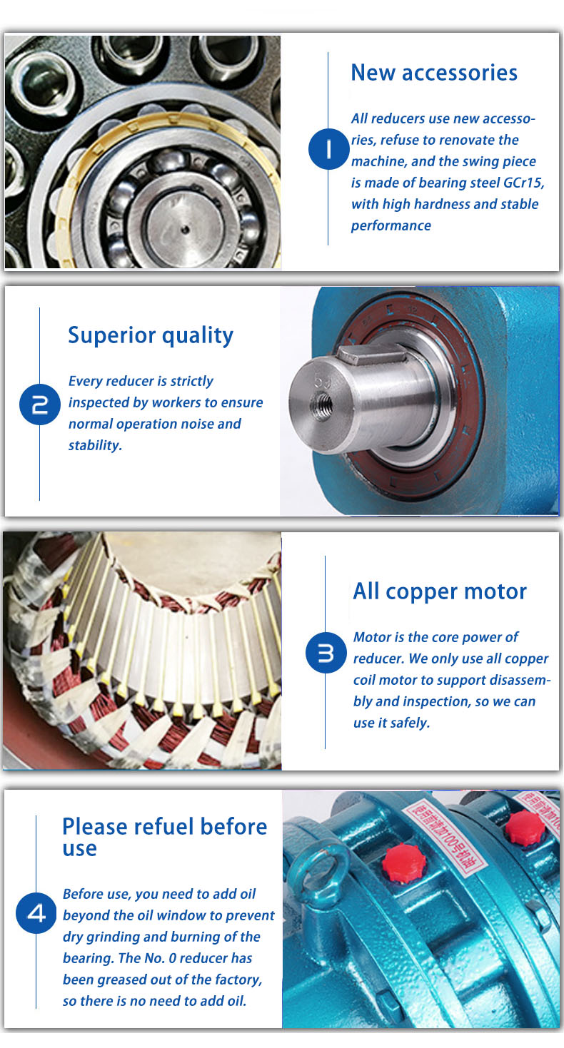 Tariff-free Planetary Speed Reducer Transmission Motor Variator Cycloidal Gear Box Gearbox