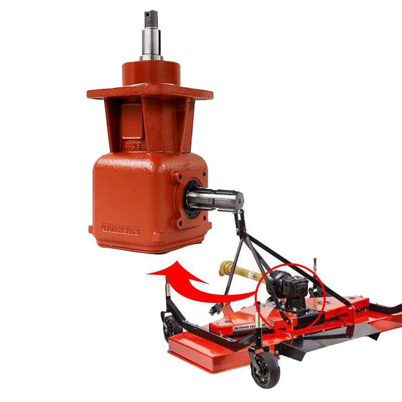 Agricultural Pto Bevel Rotary Gearbox for Mower Tariff-free
