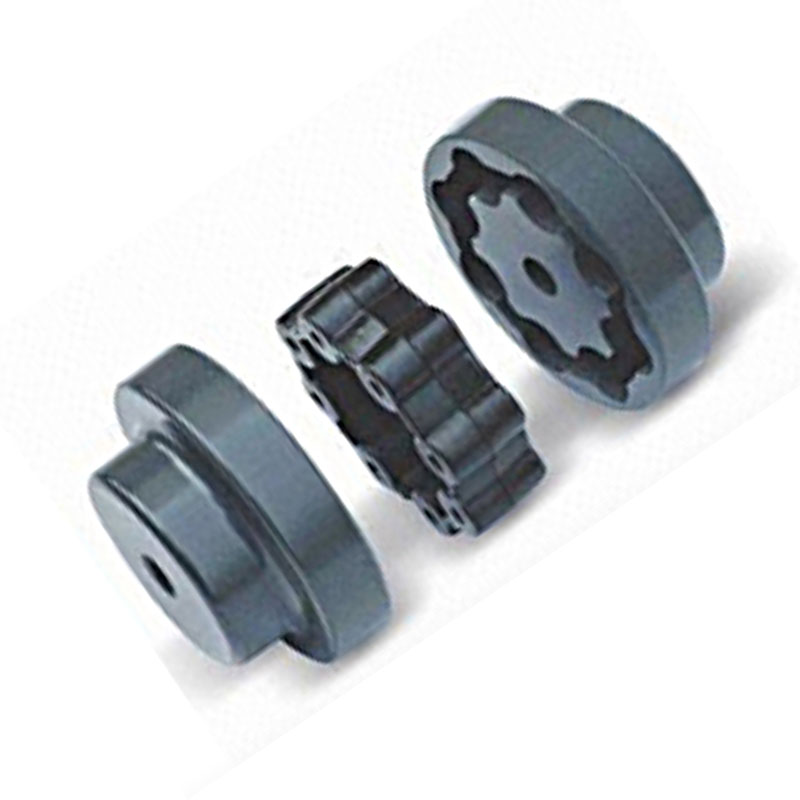 MH 55~ MH230 Cast Iron Elastic Shaft Coupling Flexible Jaw With Rubber PU Spider Electric Motor Couplings Tariff-free