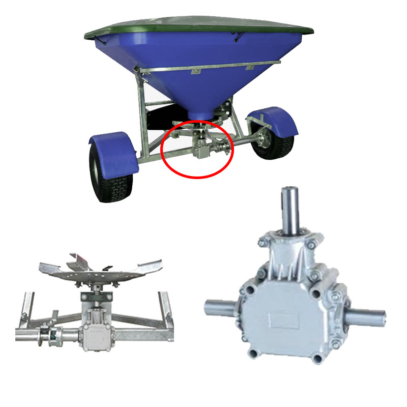 Agricultural EP150 Series 11HP 1:1 Ratio Fertilizer Spreader Gearbox Made in Vietnam