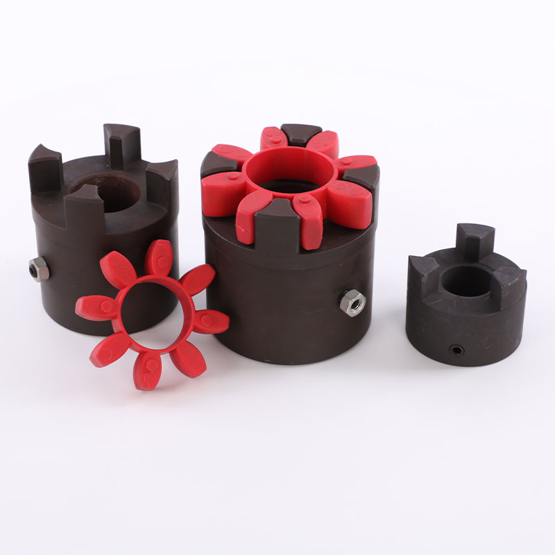 Steel Spider Zero Backlash Elastomer Flexible Shaft Coupling Elastic Jaw Made Vietnam OEM Customizable Insert Servo Couplings