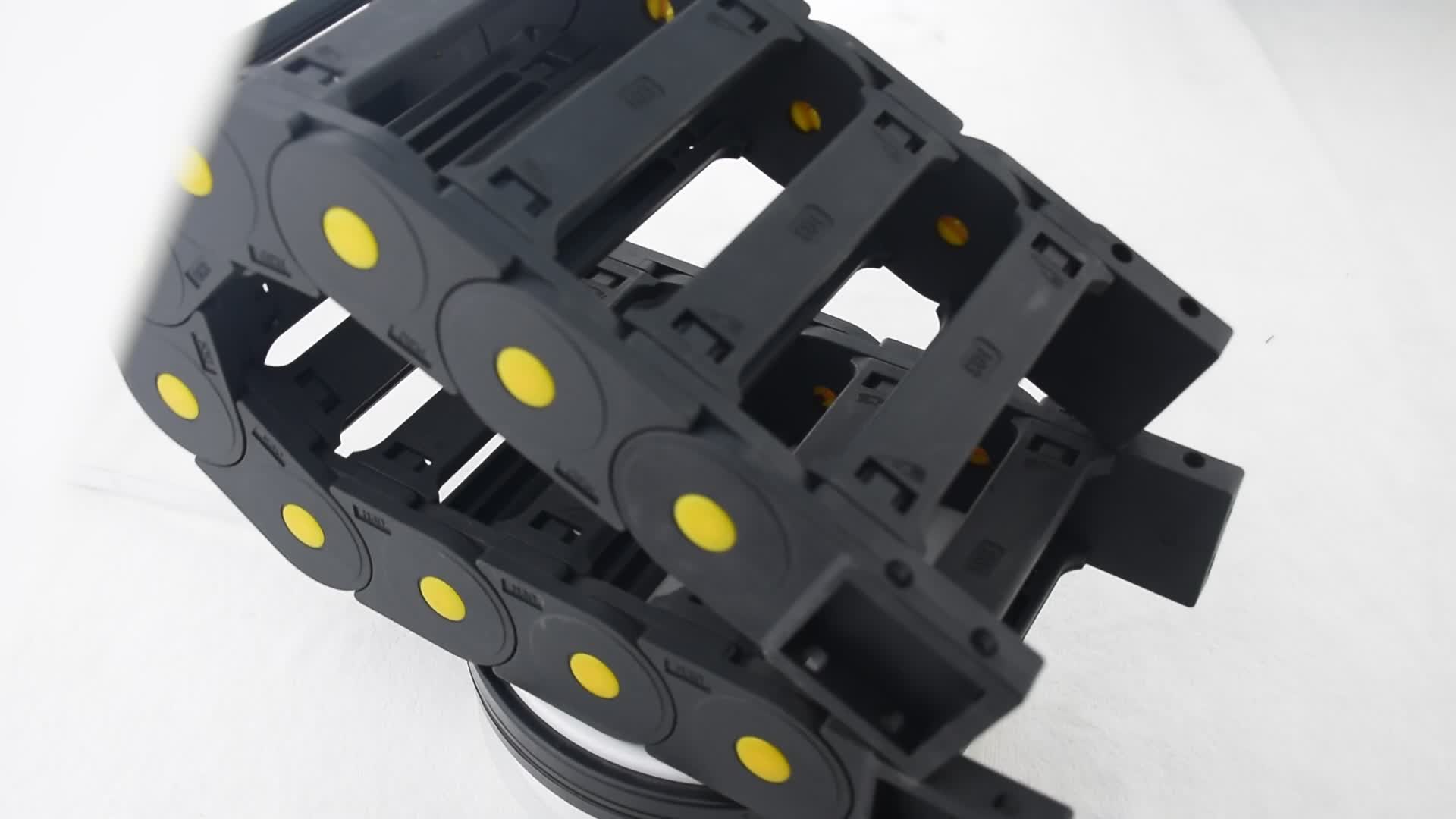 Thickened Wear-resistant and Heat-resistant Openable Type Flexible Plastic Drag Chain Vietnam Manufactory