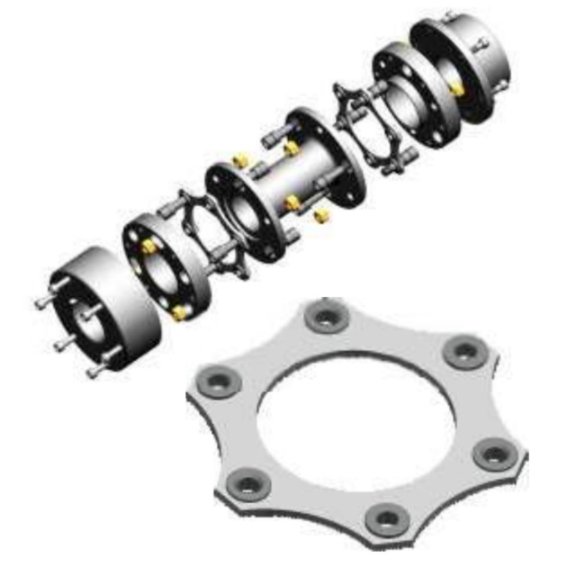 Raydafon Customized Compression Couplings,flexible Coupling,single Disc Shaft Coupling Made in Vietnam