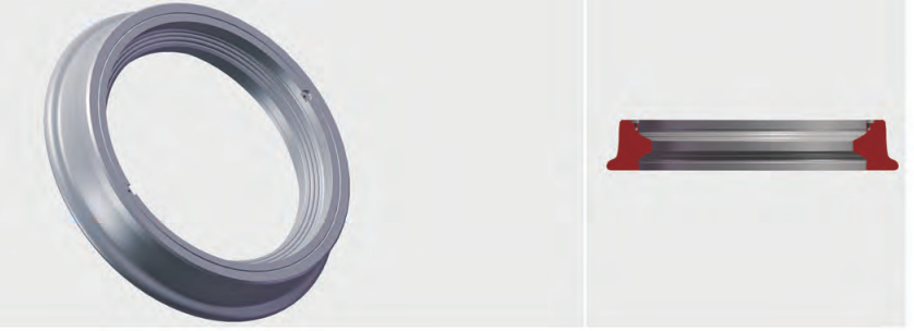 Tariff-free AAR-B Steel Resilient Wheel for Tram Light Rail Transit Modern Transportation of Standard B Grade Tyre